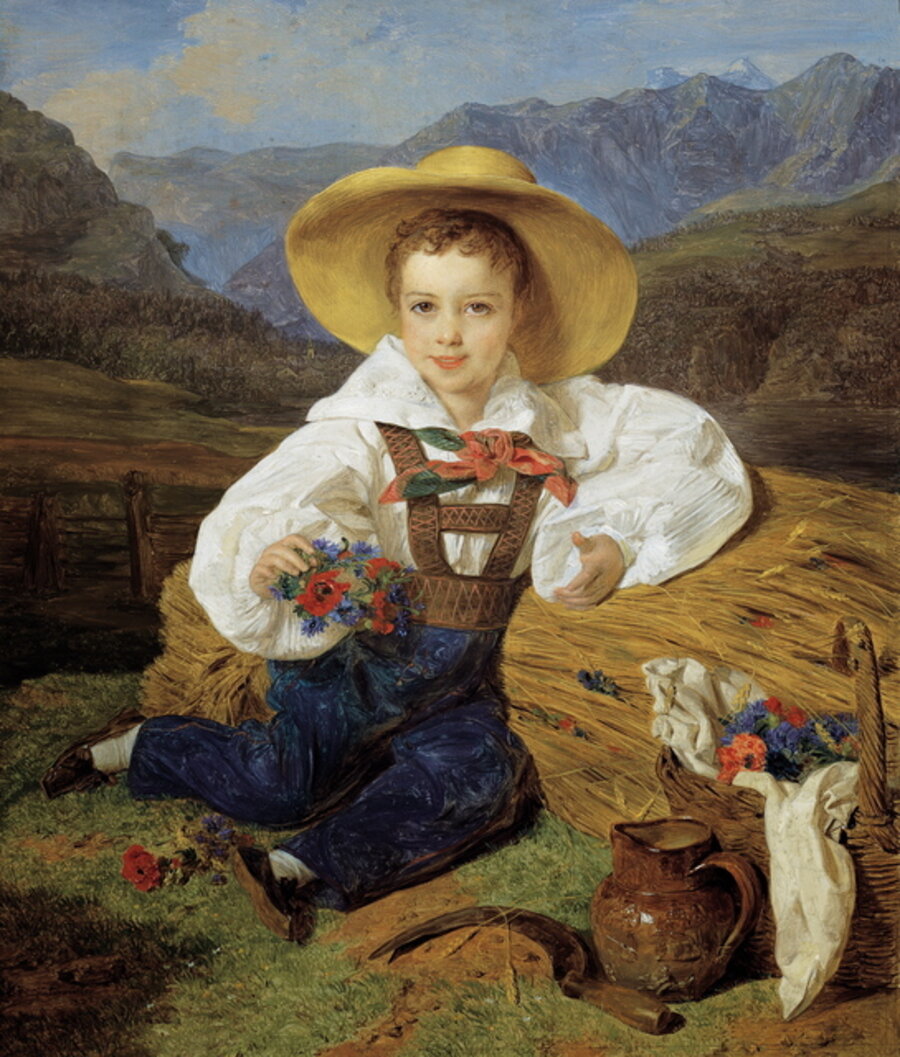 Count Demetrius Apraxin as a Child