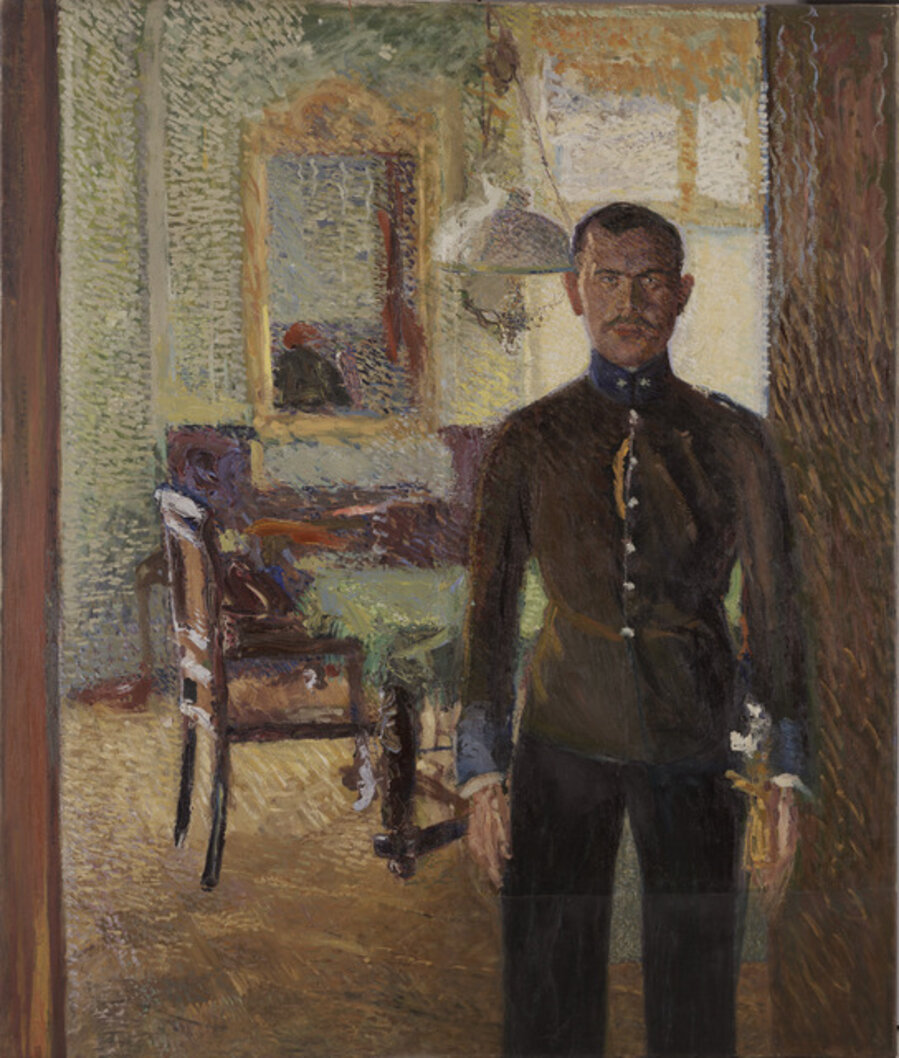 Portrait of Lieutenant Alois Gerstl