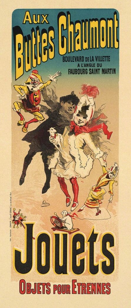 Jules Chéret, ‘Aux Buttes Chaumont, Jouets’, 1899