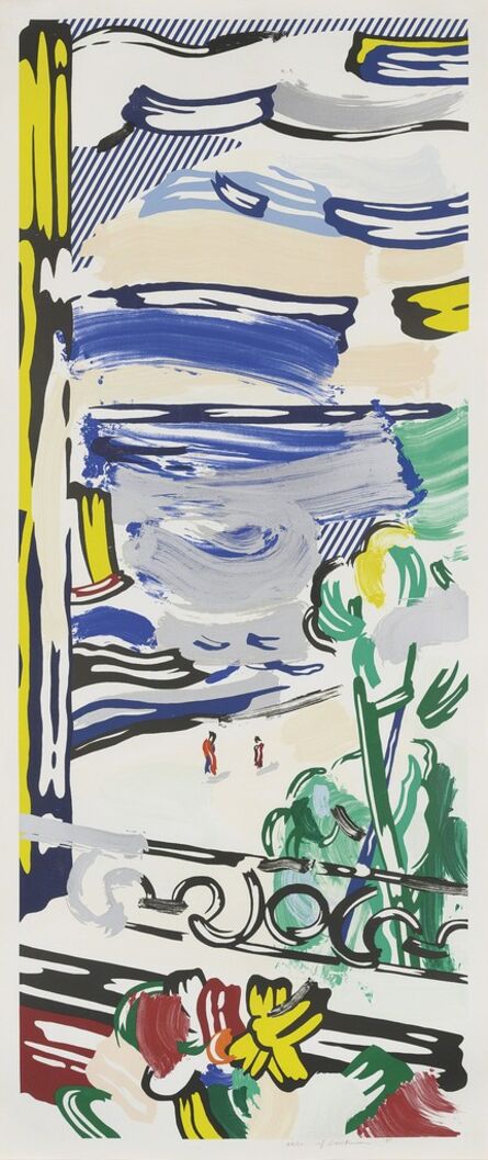 Roy Lichtenstein, ‘View from the Window, from: Landscape Series’, 1985