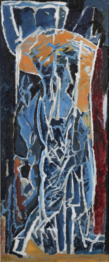 David Bomberg, ‘Figure Composition (Stable Interior Series)’, 1919