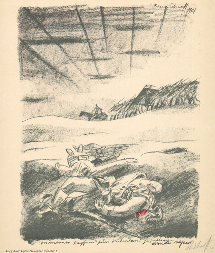 Untitled, from Kriegsbilderbogen Münchner Künstler 1