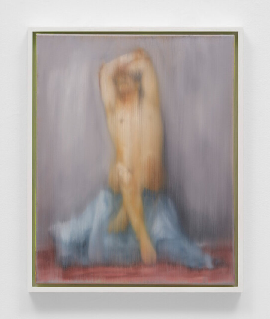 Nude Model with Crossed Legs