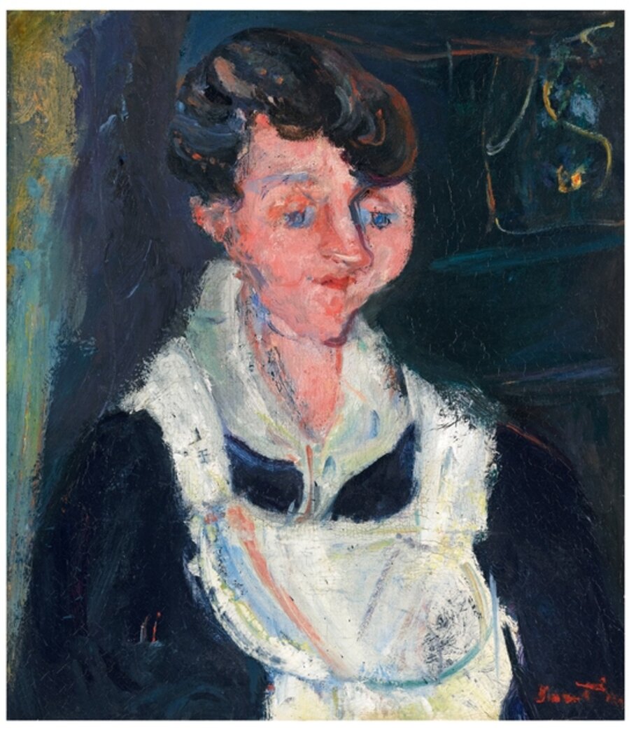 Jeune Servante (Waiting Maid, also known as La Soubrette)