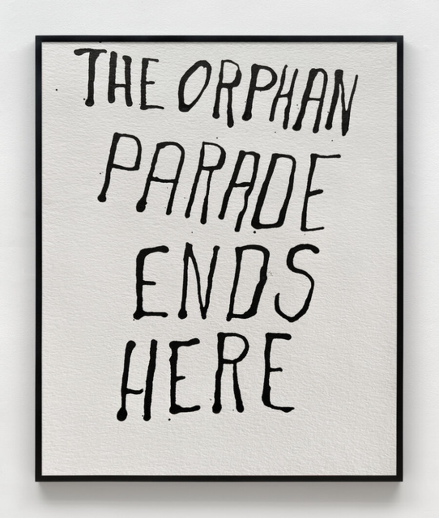 Untitled (The orphan parade ends here)