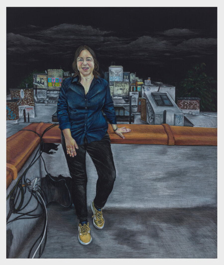 Sarah Schulman's Rooftop in the East Village