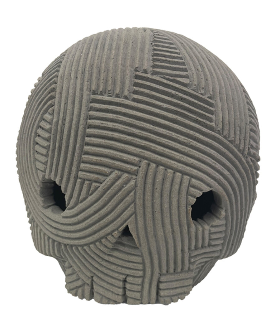 Untitled (Small Black Skull)