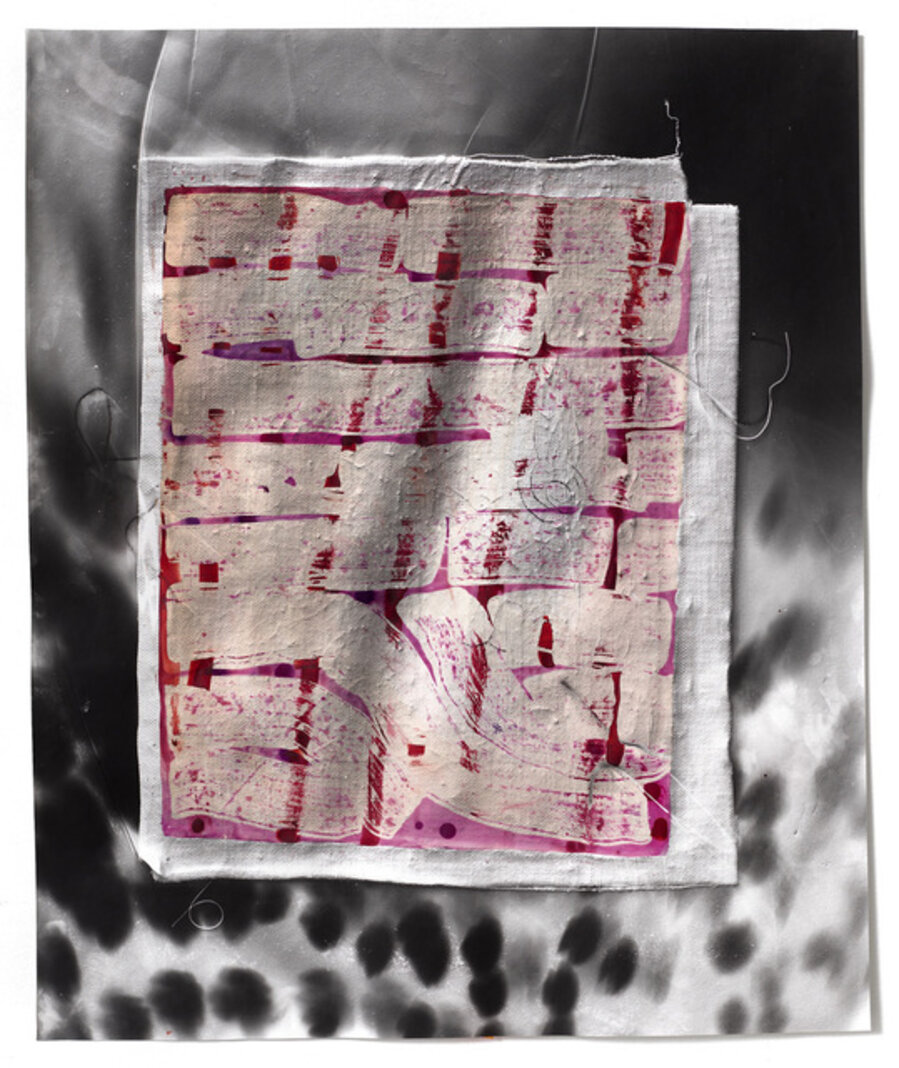 Untitled (finger prints) #2 from the series Rainbow Bruise