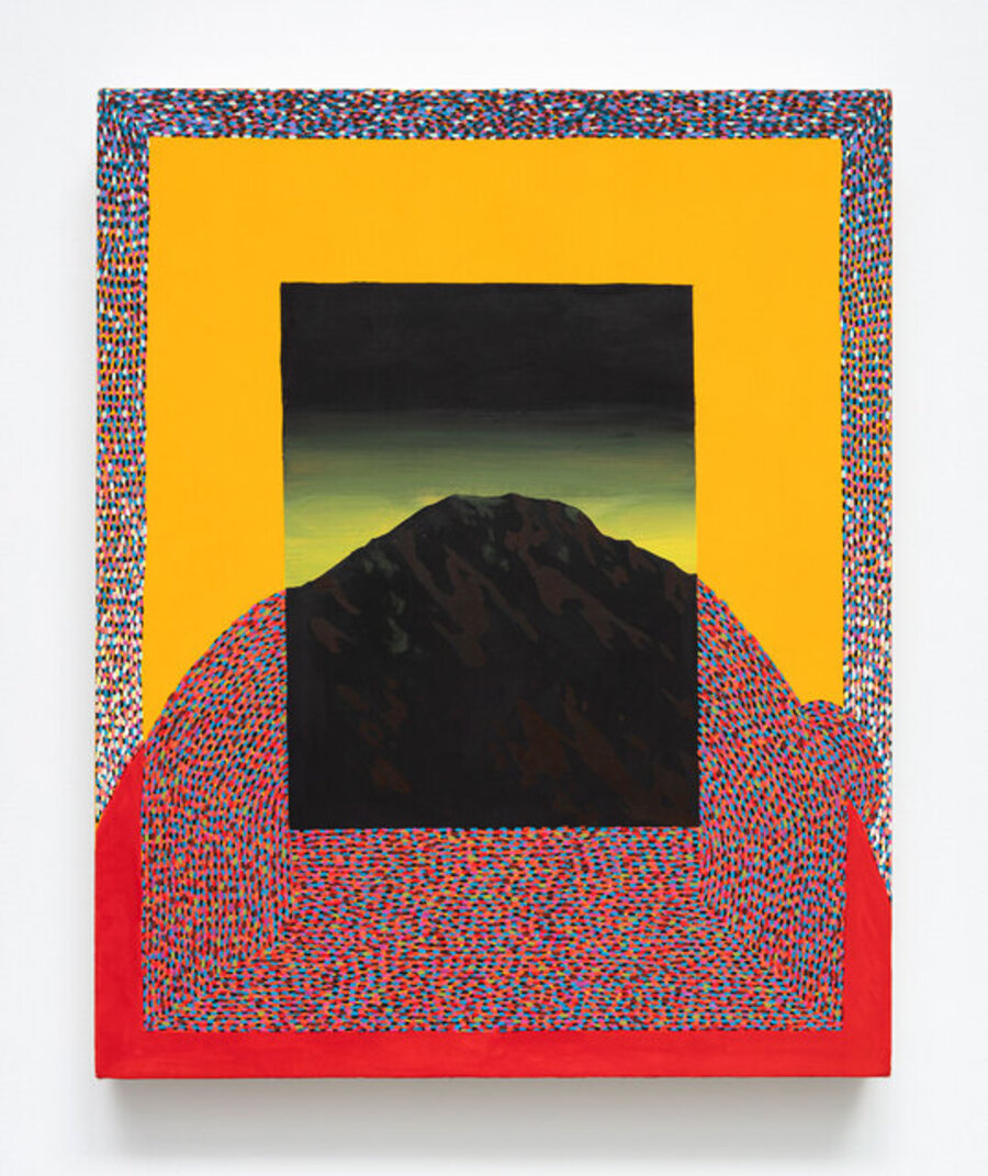 Back Imitating an Isolated Mountain