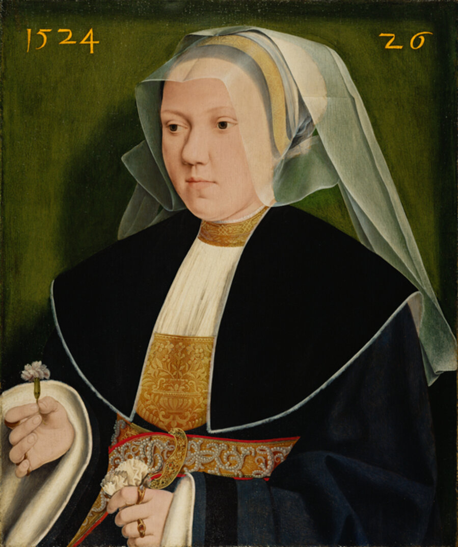 Portrait of Gertraude von Leutz, wife of Gerhard von Westerburg