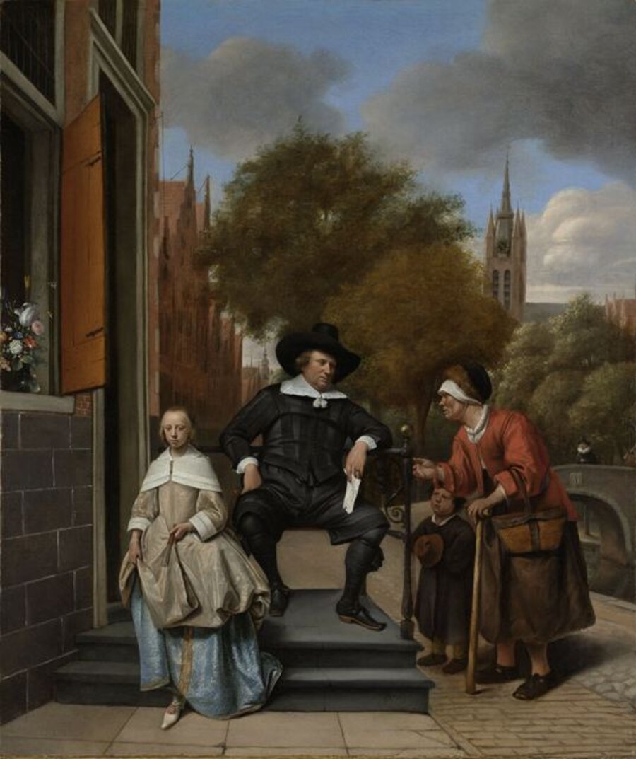Adolf and Catharina Croeser, known as 'The Burgomaster of Delft and his Daughter'