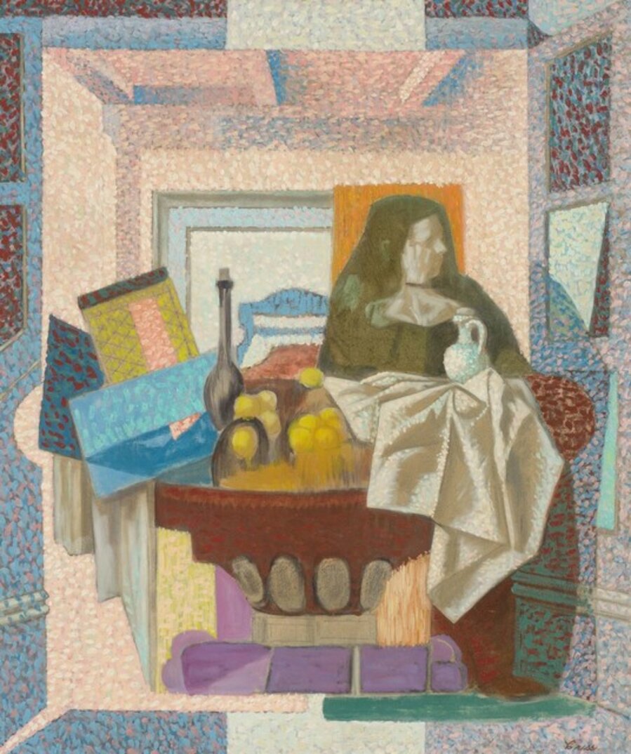 Still Life with Figure
