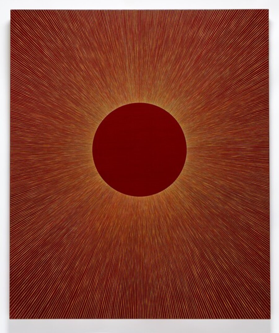 Untitled (Red Corona)