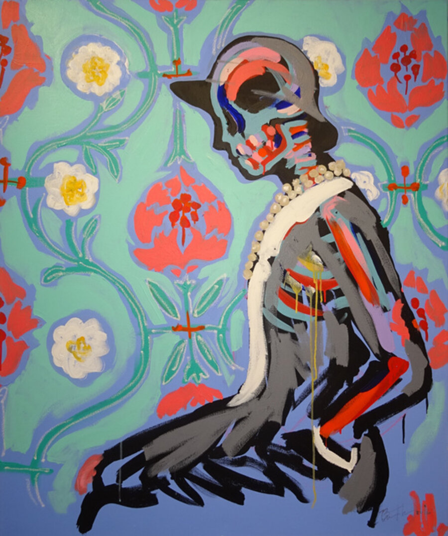 Coco In Flowers