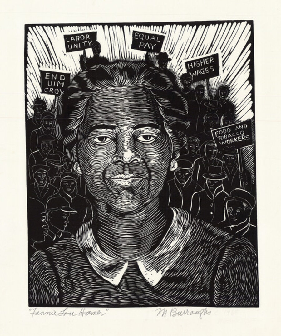 Fannie Lou Hamer.