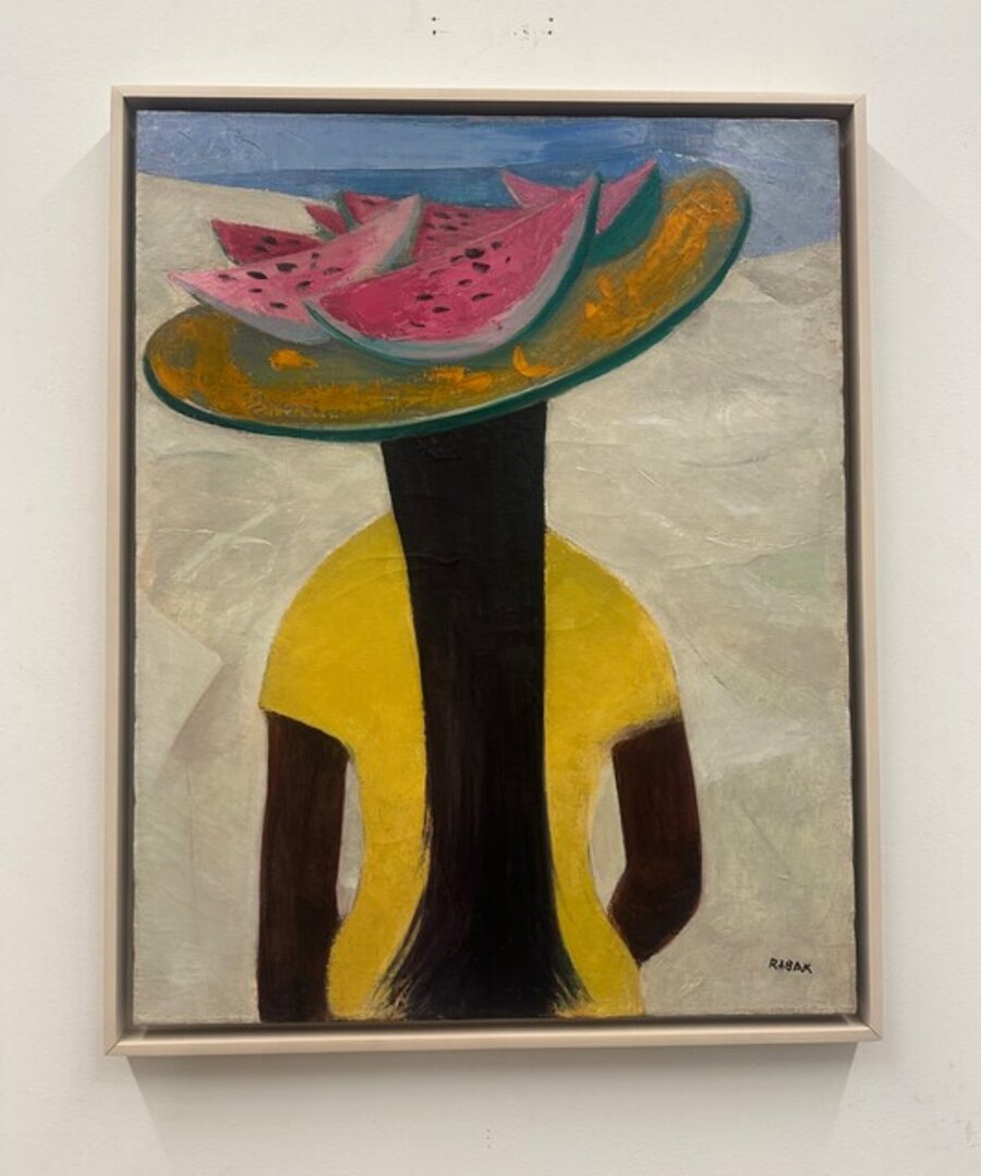 Girl with Watermelon Hat