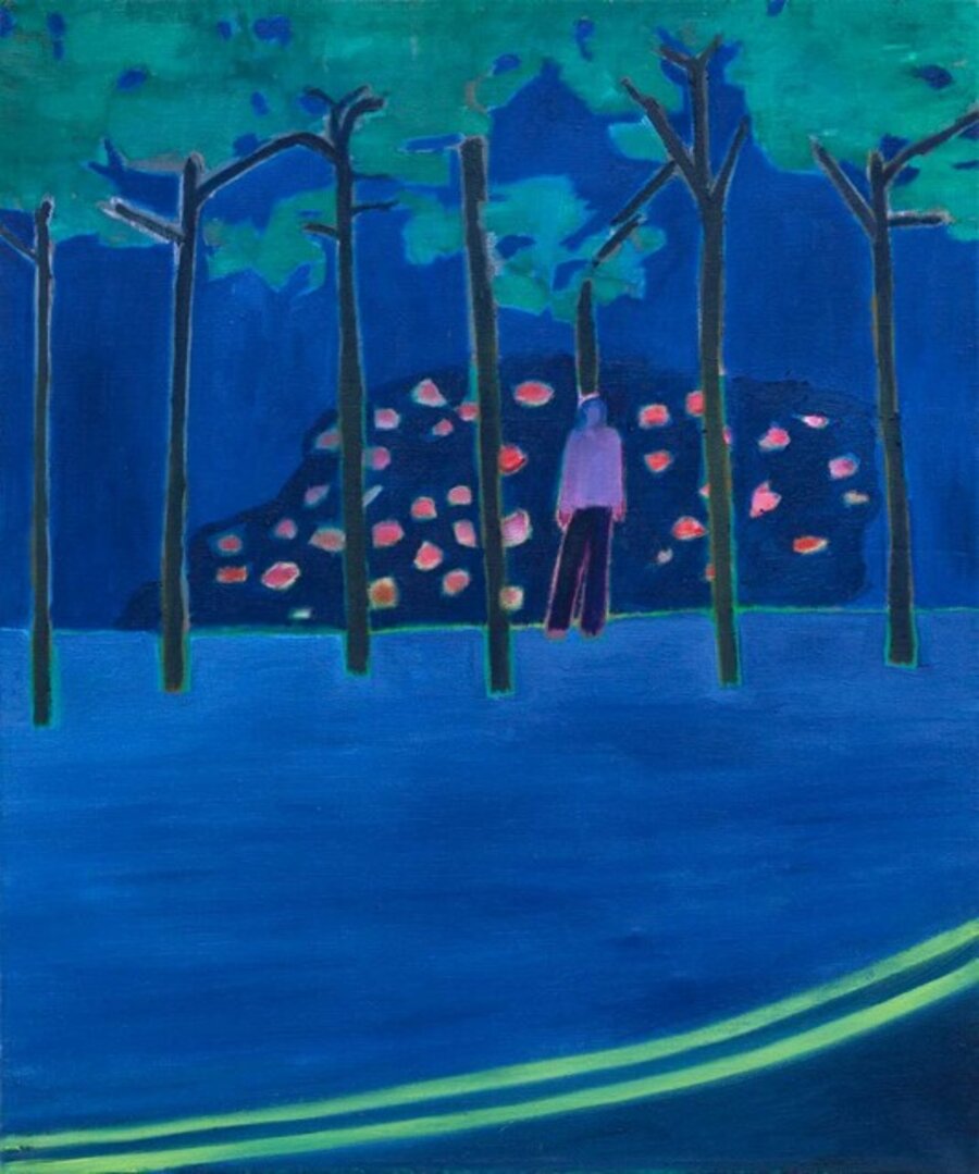 Night Flowers in the Suburbs