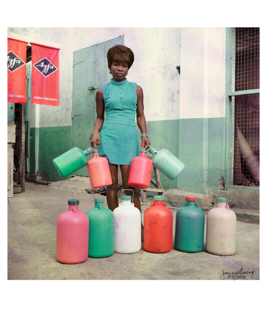 Untitled #4, Sick-Hagemeyer shop assistant, Accra