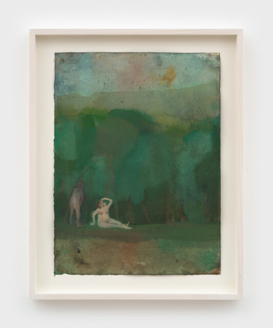 Alone in the woods