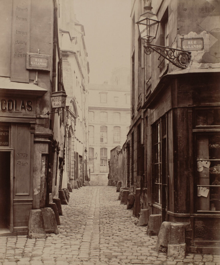 Rue Saint-Julien-le-Pauvre de la Rue Galande