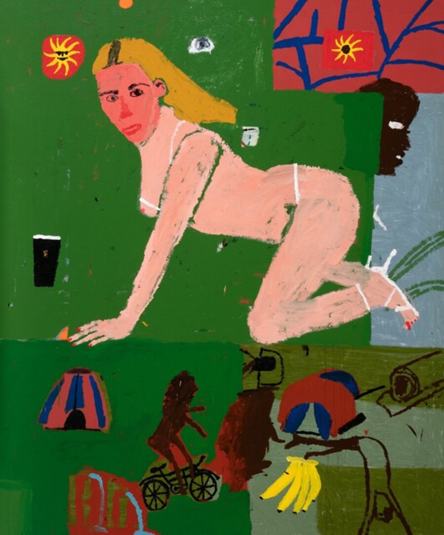 Untitled (Blonde Nude)
