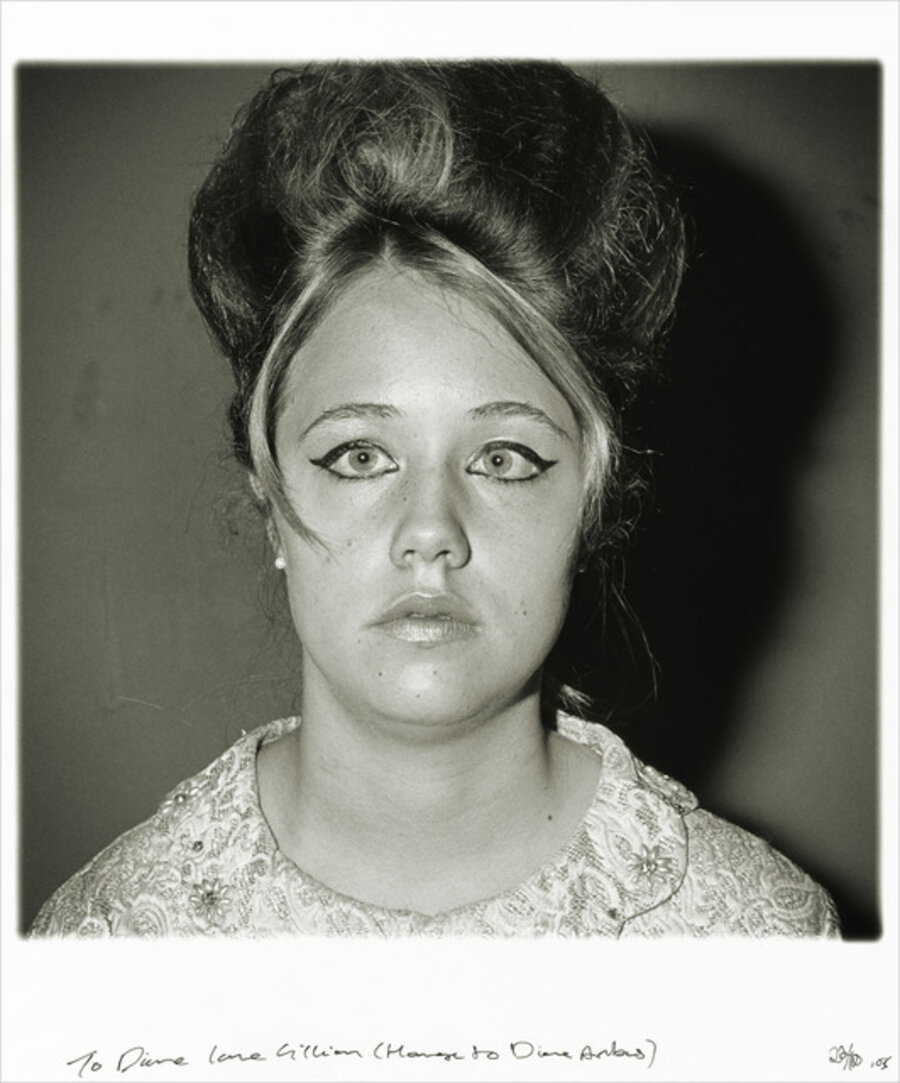To Diane Love Gillian (Homage to Diane Arbus)