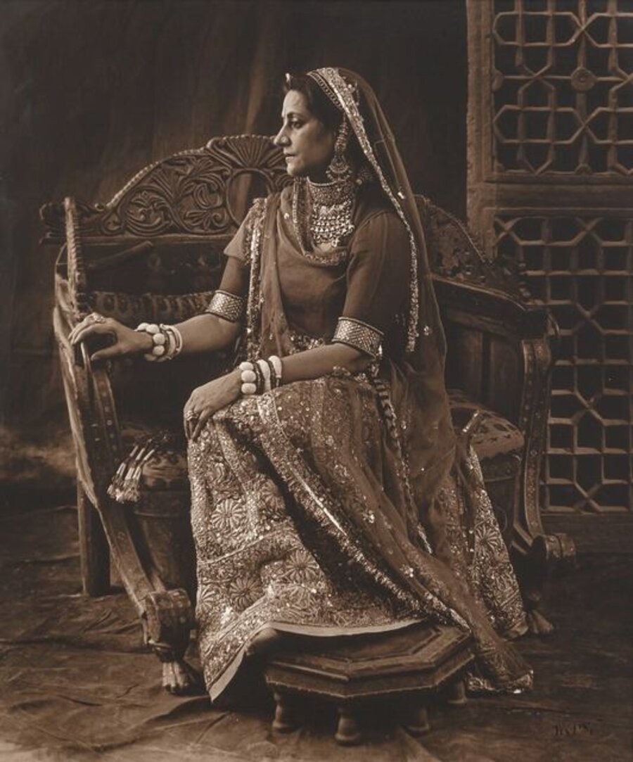 Two images from Dugdale's Bharat series