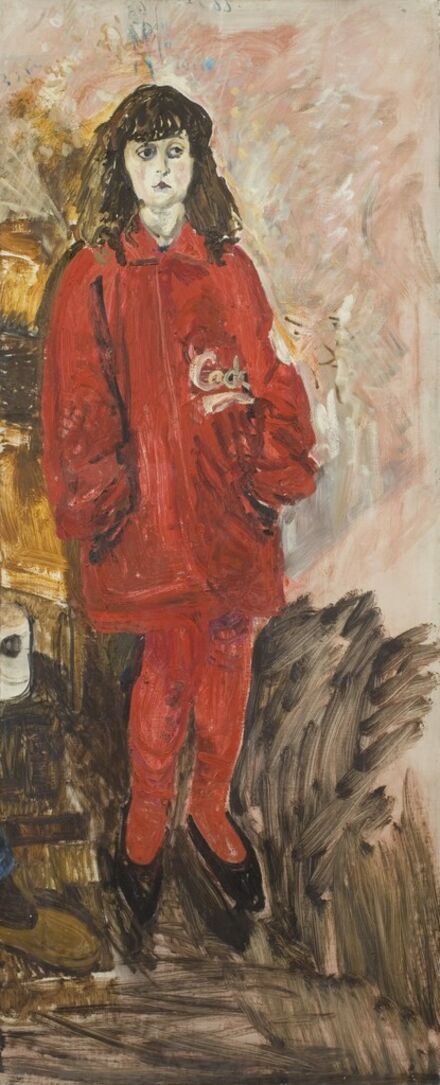 Jean Cooke, ‘Wendy B Standing in Red’, ca. 1990