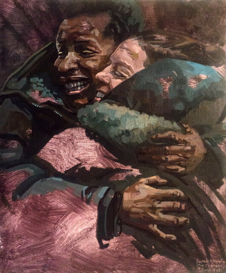 The Embrace (Monifa Roberts and Sarah Cline)