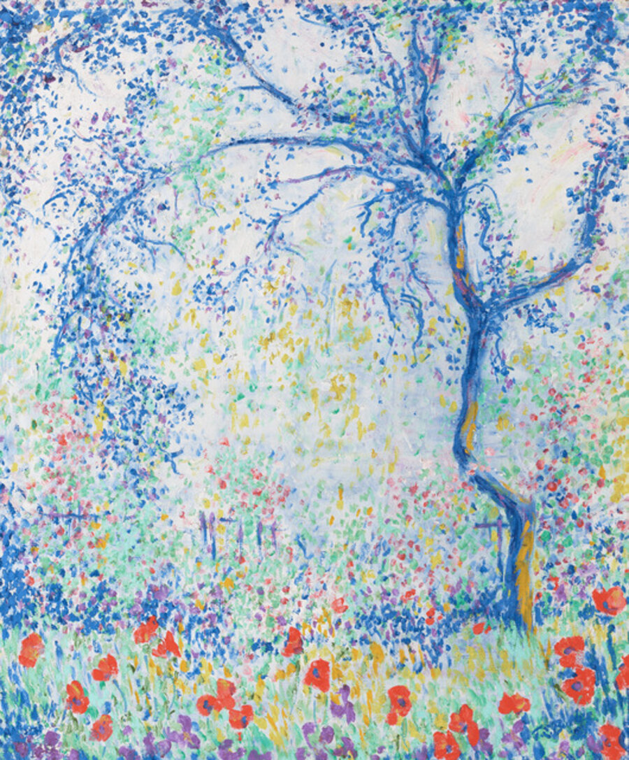 Plum Tree in the Artist's Garden