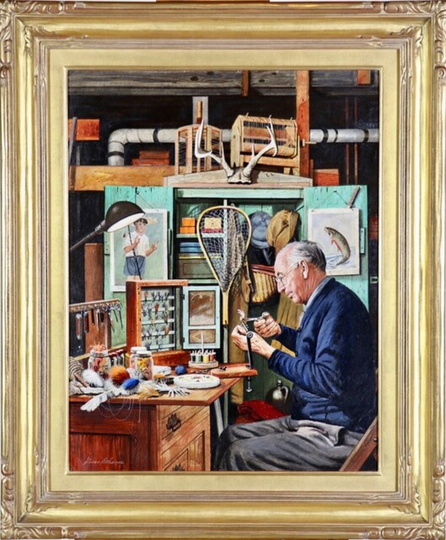 Tying Flies, Post Cover