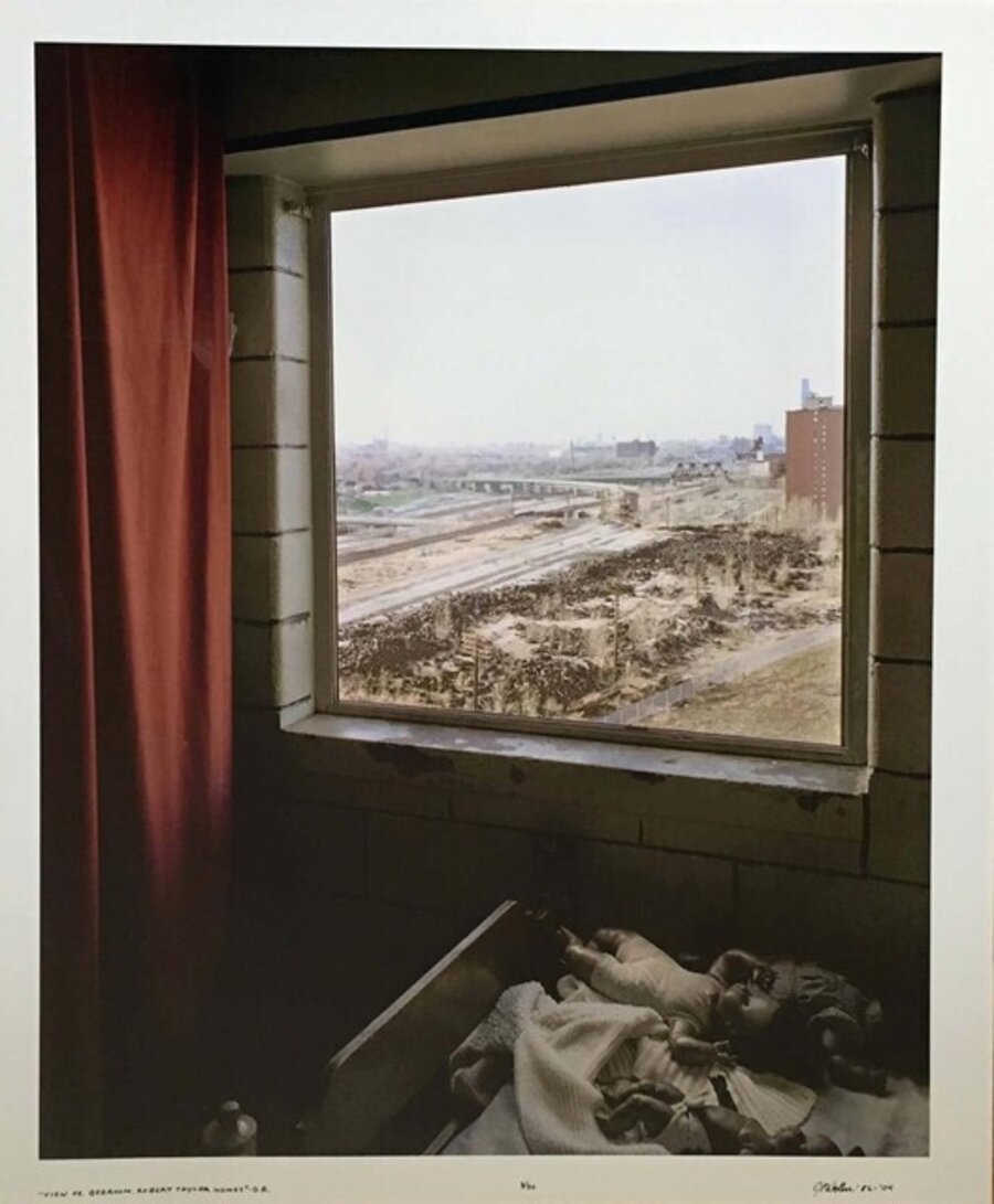 View Fr. Bedroom, Robert Taylor Homes