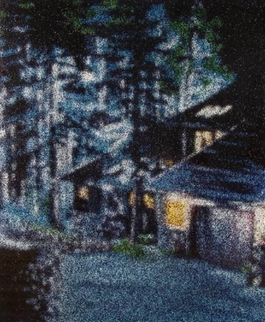 Front Entry, (Forest), Large Scale Cibachrome
