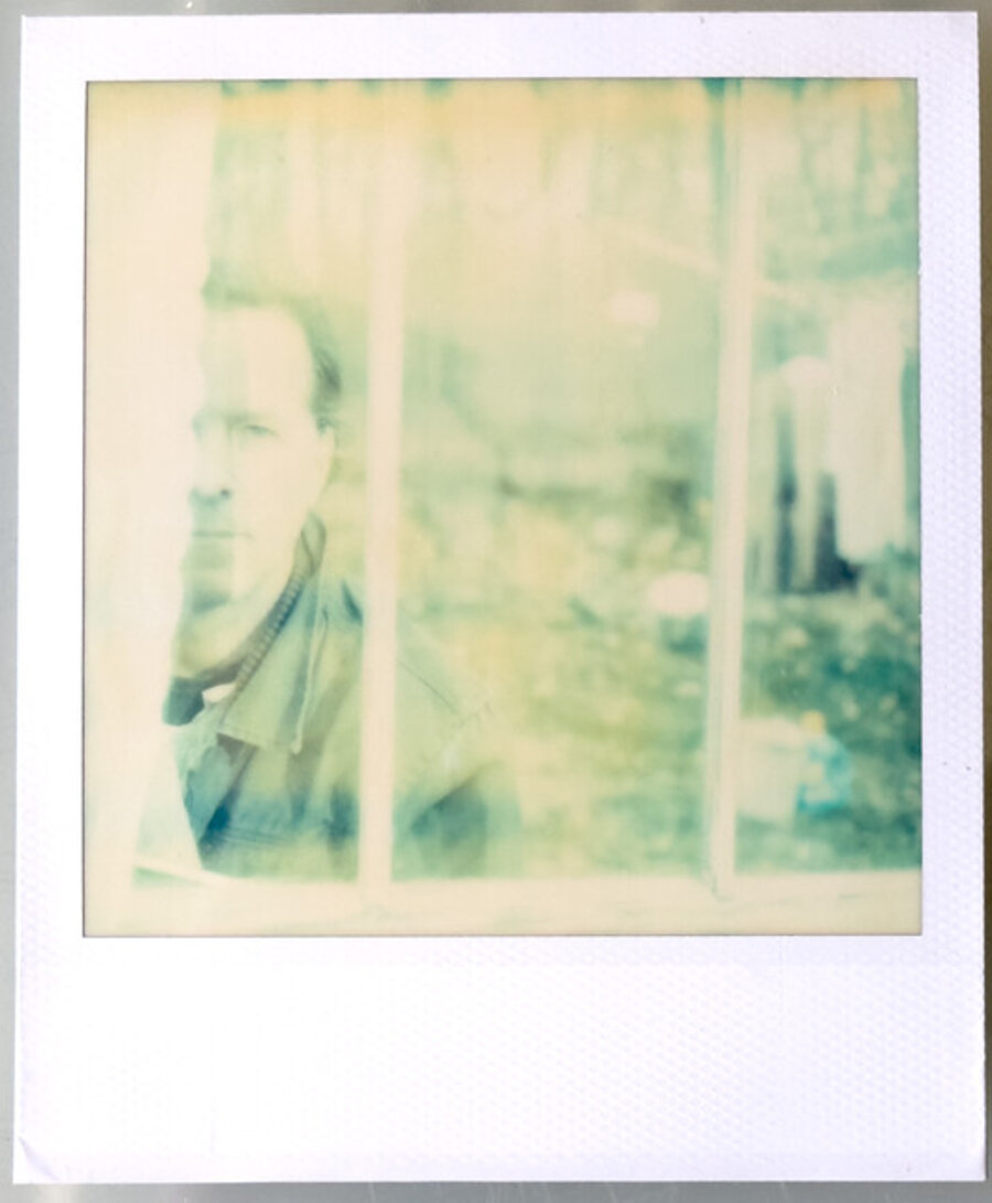 Cindy Lauper Record Shoot - Color and Film check - Unique Polaroid