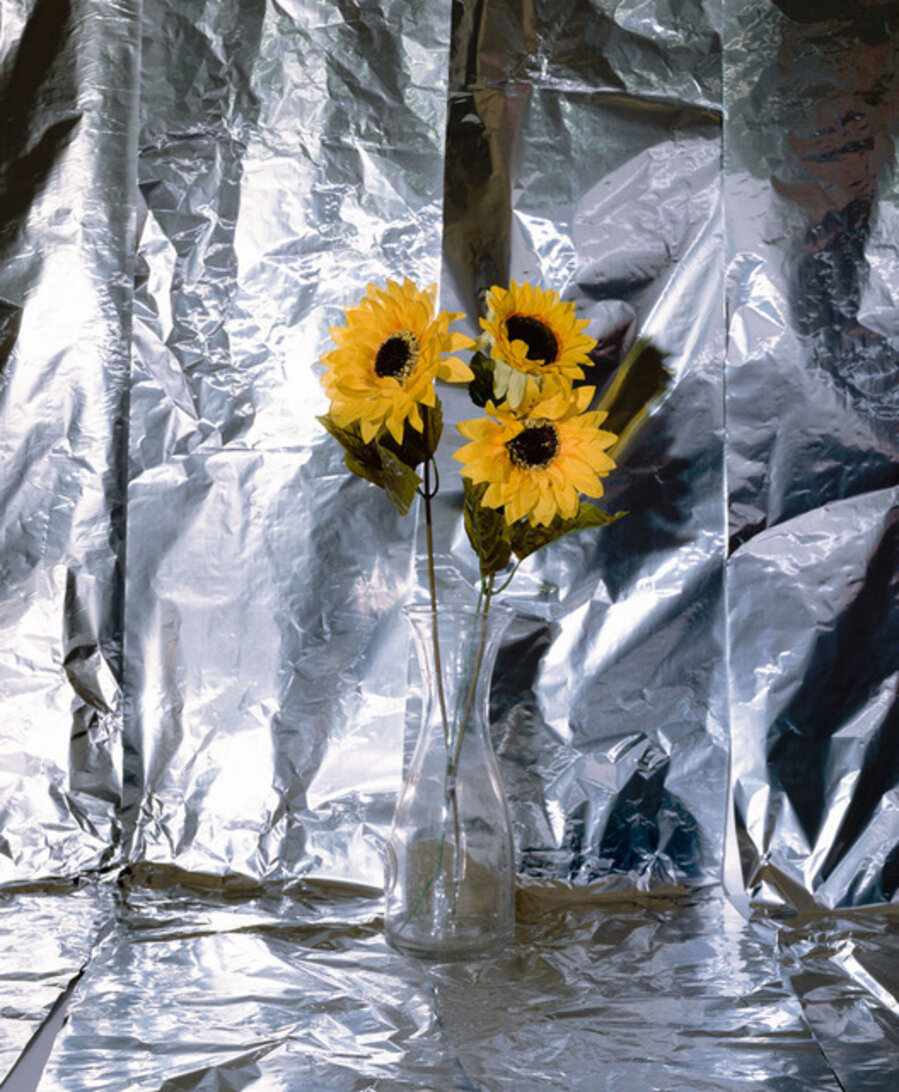 Plastic Sun Flowers