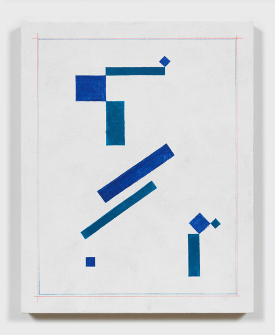 Ornamental Composition with Lapis Lazuli and Cobalt