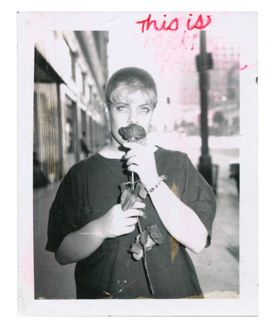 Macki with Red Rose