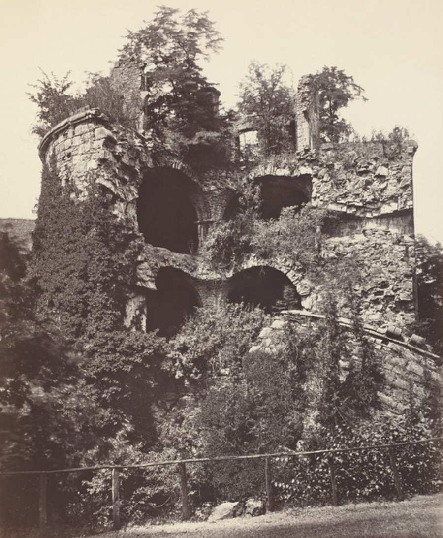 The Exploded Tower, Heidelberg Castle