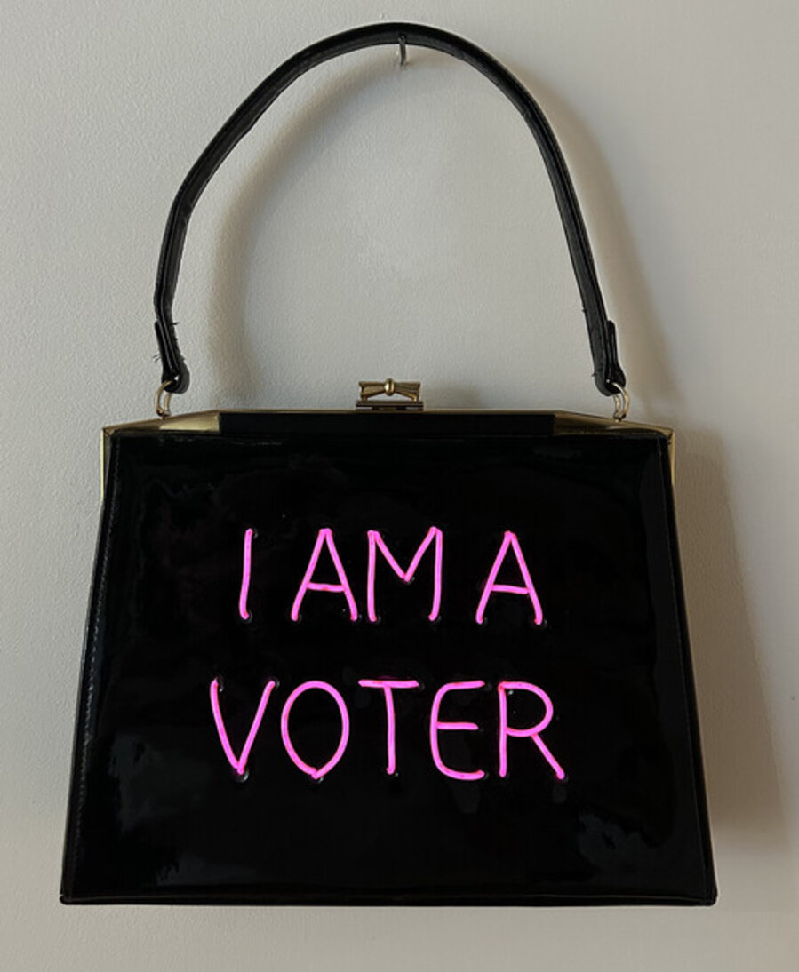 I am A Voter 11 x 14 x 3 inches