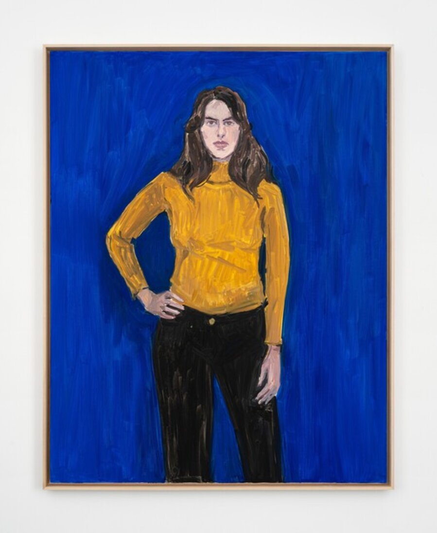 Anitra with Yellow Sweater