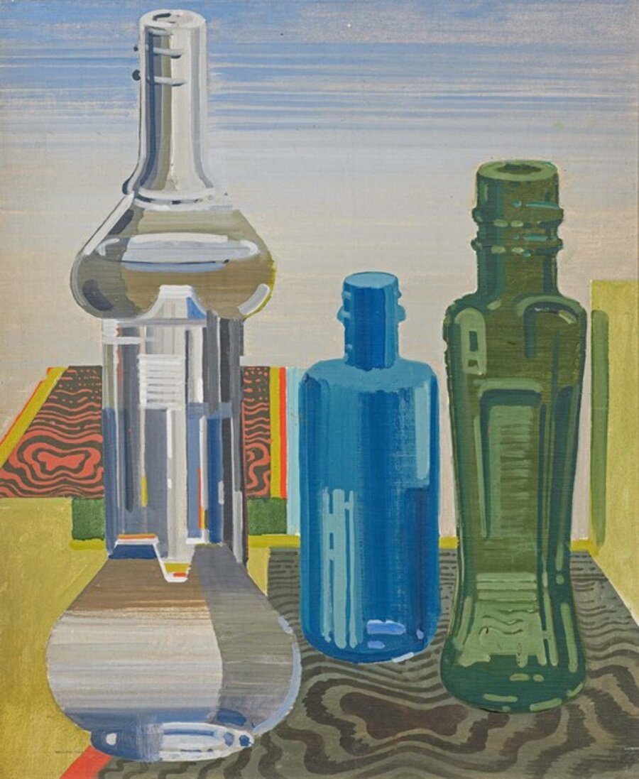 Bottles (Stillleben mit Flaschen)