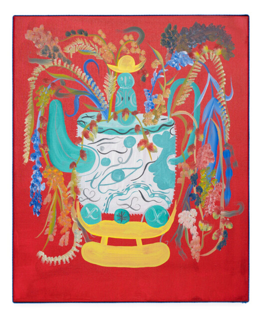 Thai Folk/Vase/Flowers