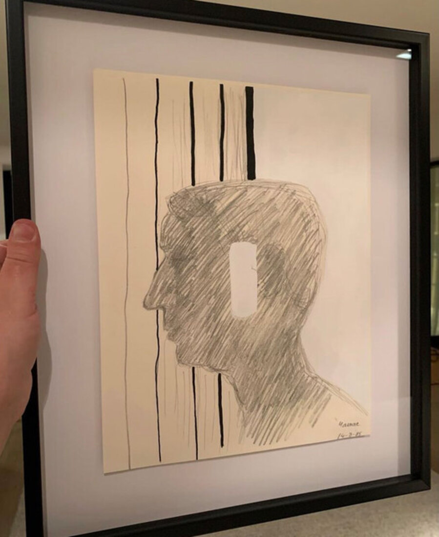 Zelfportret & een profiel