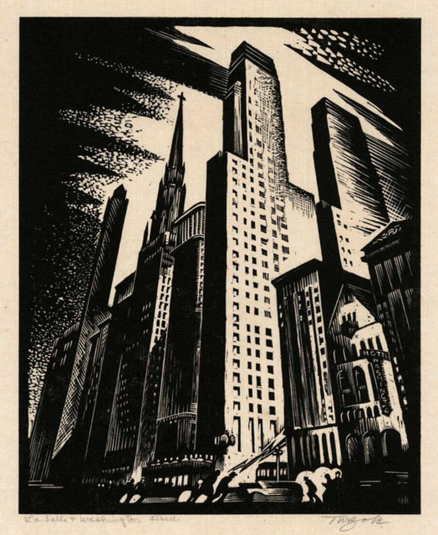 La Salle and Washington Street (Chicago, Illinois)