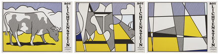 After Roy Lichtenstein, ‘Cow Going Abstract’, 1982
