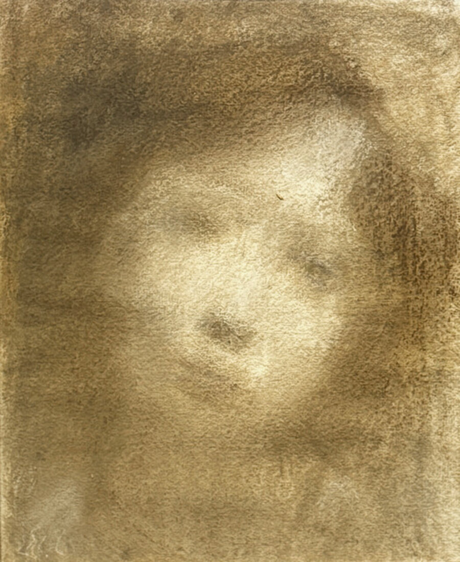Female Head: Tilting Right