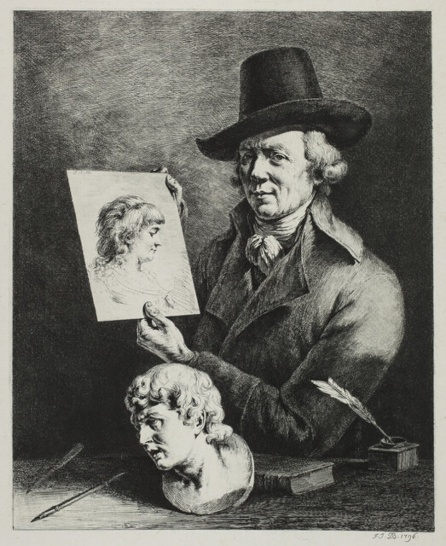 Jean-Jacques de Boissieu. Portrait of the Artist