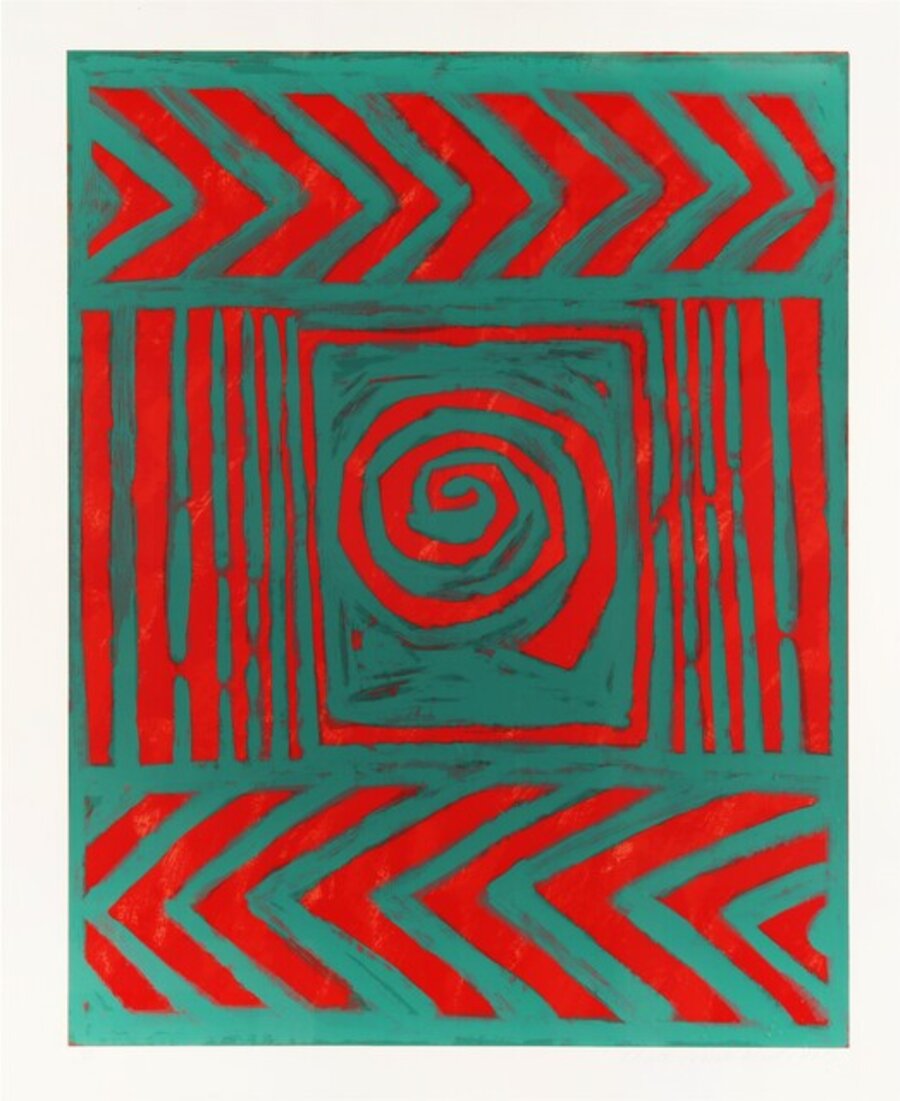 Double Chevron and Spiral