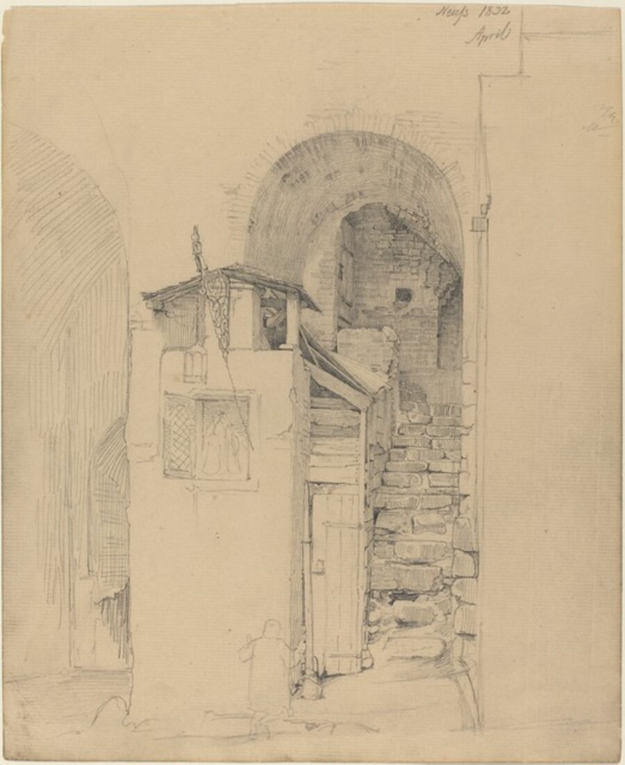 Ruined Stairs at Neuss