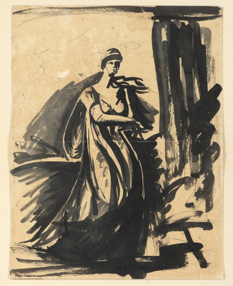 Study of A Woman.